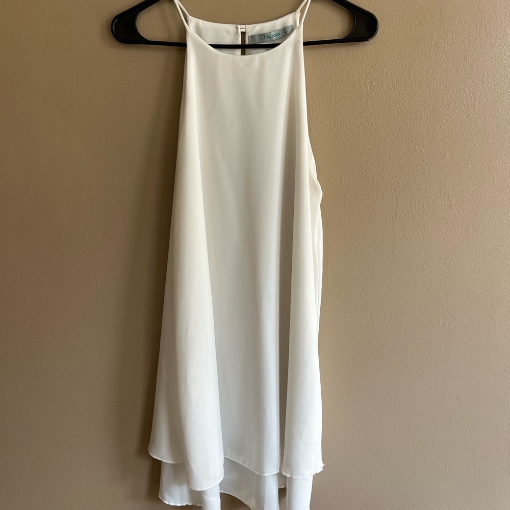 Lily Rain dress | color: white | size:medium